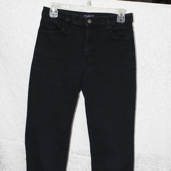 NYDJ Denim - NYDJ Dark Blue Straight Leg Stretch Jeans